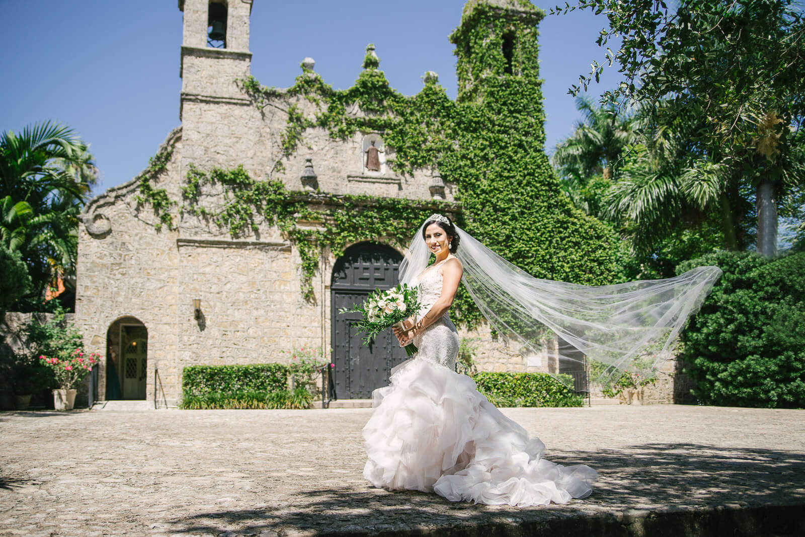 Coral church clearance dress